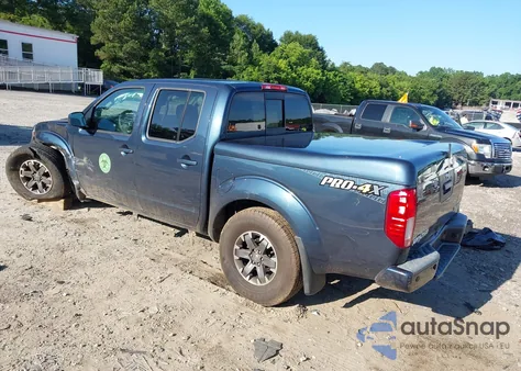 2016 Nissan Frontier Pro-4X from USA, damaged, VIN 1N6AD0EV3GN783158